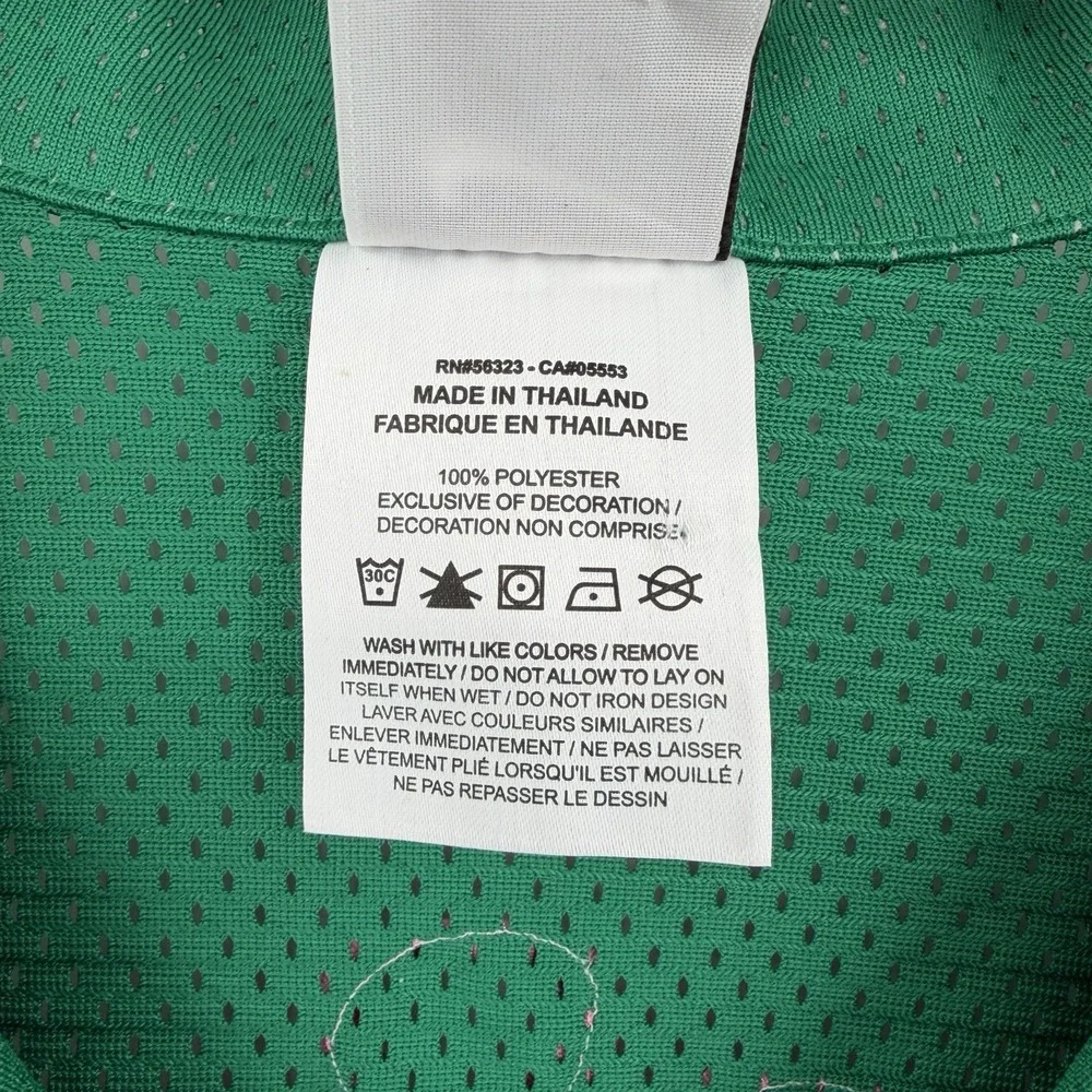 Nike Men's 2XL Sportswear Uphoria Project Mesh Floral Green Shirt DV9676-365 NWT